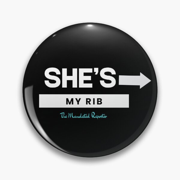 Item preview, She is My Rib (Husband and Wife Set) - Black designed and sold by TheReporter1.