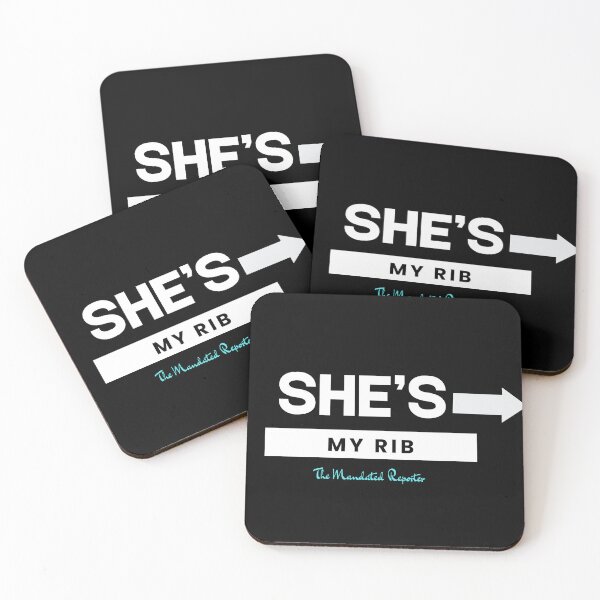 Item preview, She is My Rib (Husband and Wife Set) - Black designed and sold by TheReporter1.