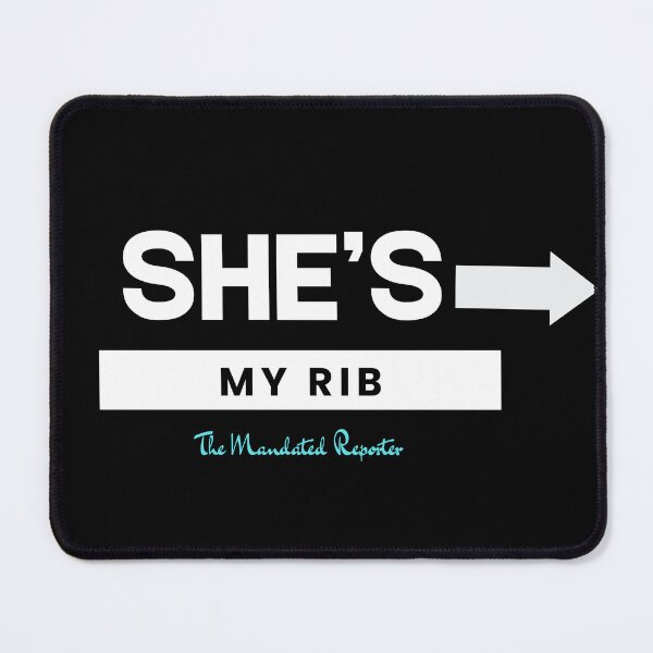 Item preview, She is My Rib (Husband and Wife Set) - Black designed and sold by TheReporter1.