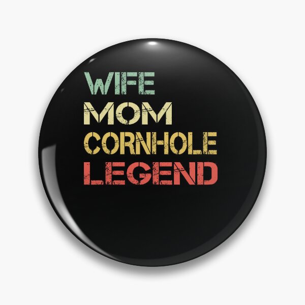 Item preview, Copy of Retro Vintage Wife Mom Cornhole Legend Mothers day Gift designed and sold by ARTZ84.