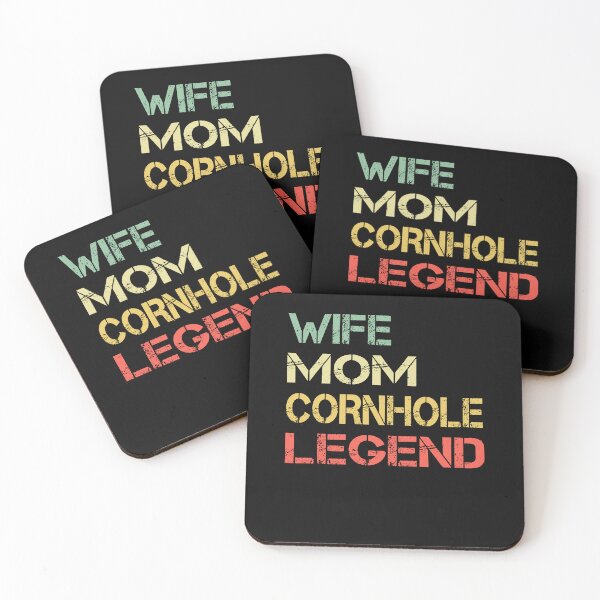 Item preview, Copy of Retro Vintage Wife Mom Cornhole Legend Mothers day Gift designed and sold by ARTZ84.