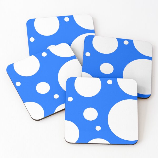 Item preview, Best selling Blue & White Polka dot designed and sold by DIDIK SUTRISNO.