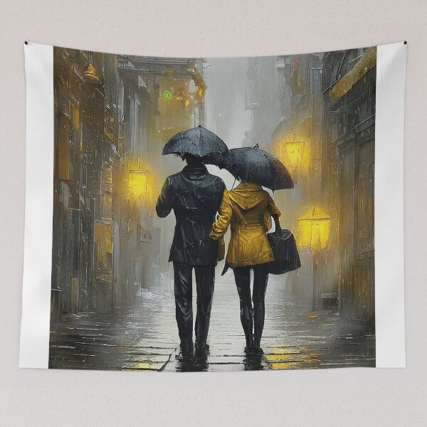 Item preview, Walking in the Rain designed and sold by CoyoteStudio.