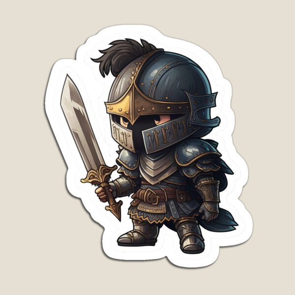 Item preview, Dark Chibi Knight designed and sold by MarcGugDesigns.