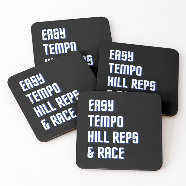 Item preview, Easy, Tempo, Hill Reps & Race designed and sold by Runner's High.