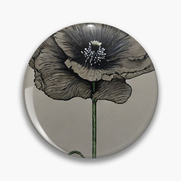 Item preview, Poppy composition No 03 (grey) designed and sold by EasyElegance.