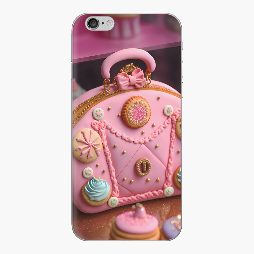 Pretty Pink Gingerbread Cookie Purse. Magnet for Sale by