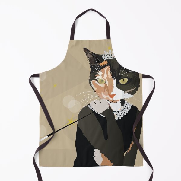 Item preview, calico cat breakfast at tiffany's designed and sold by EsjCreative.