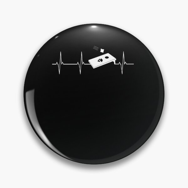 Item preview, Cornhole Heartbeat EKG Gift designed and sold by ARTZ84.