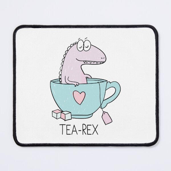 Item preview, Tea Rex Funny Dino Graphic Design designed and sold by zoripet Store.