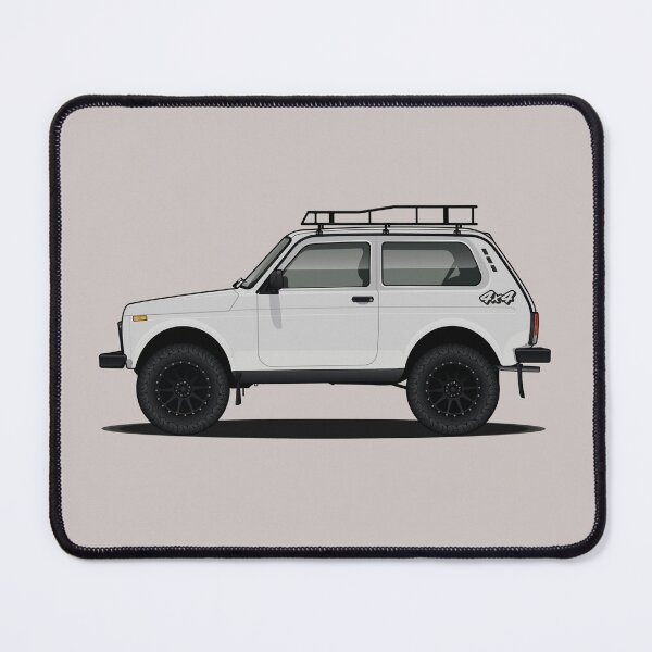 Item preview, white Lada Niva 4x4 designed and sold by OlegNaches.
