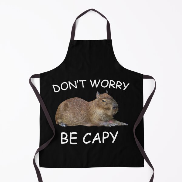 Item preview, Capybara Dont Worry Be Capy Funny Rodent Big Rat designed and sold by Get A Wear  Shop.