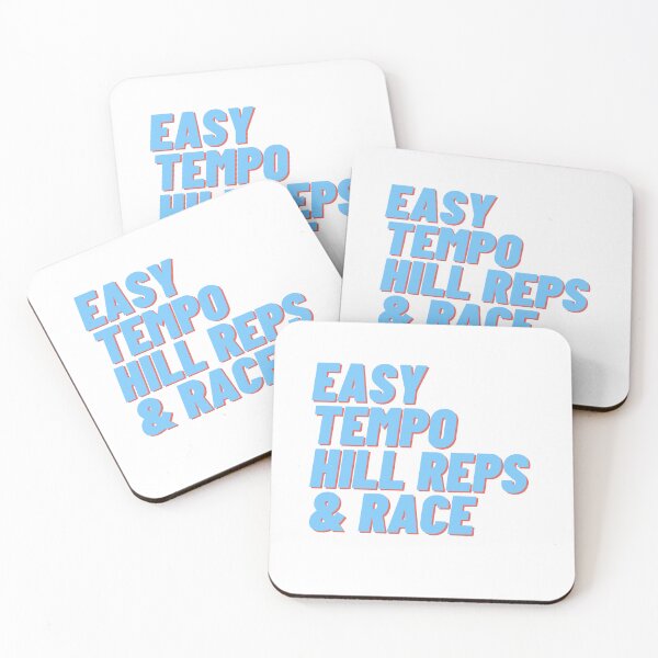 Item preview, Easy, Tempo, Hill Reps & Race designed and sold by Runner's High.