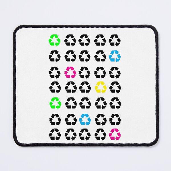 Item preview, Neon Recycle Symbols designed and sold by ValeriesGallery.
