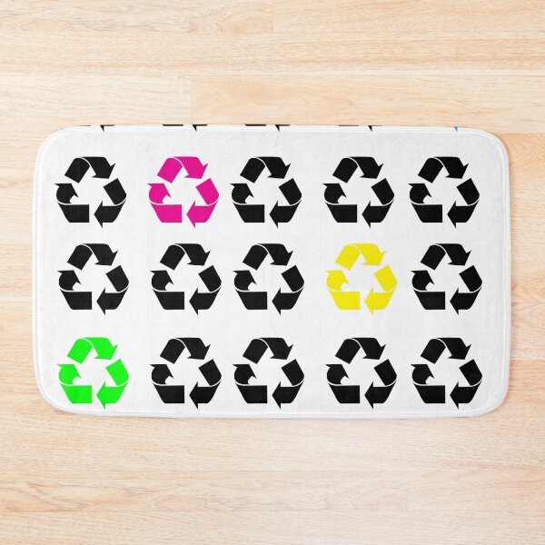 Item preview, Neon Recycle Symbols designed and sold by ValeriesGallery.