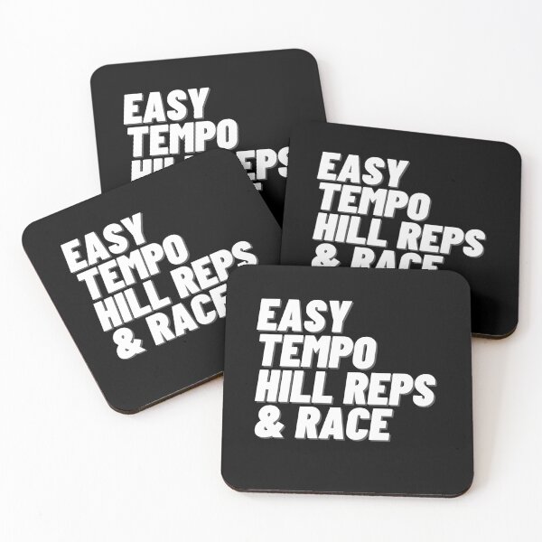 Item preview, Easy, Tempo, Hill Reps & Race designed and sold by Runner's High.