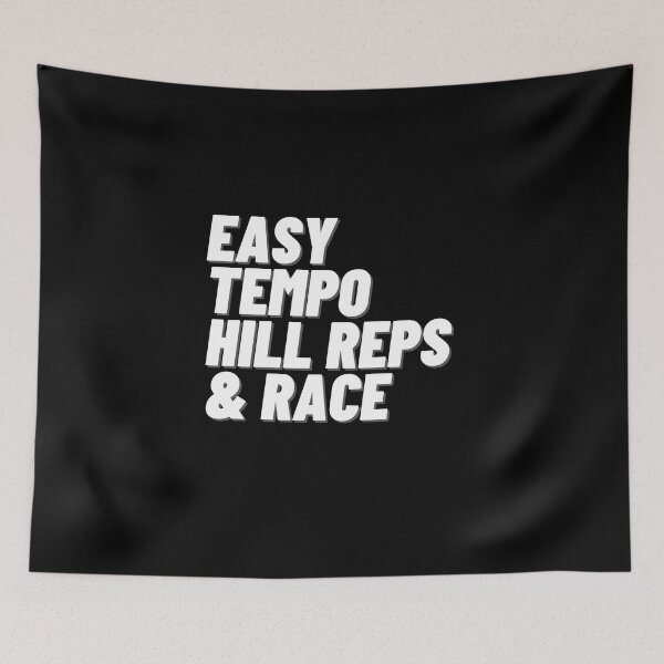 Item preview, Easy, Tempo, Hill Reps & Race designed and sold by Runner's High.