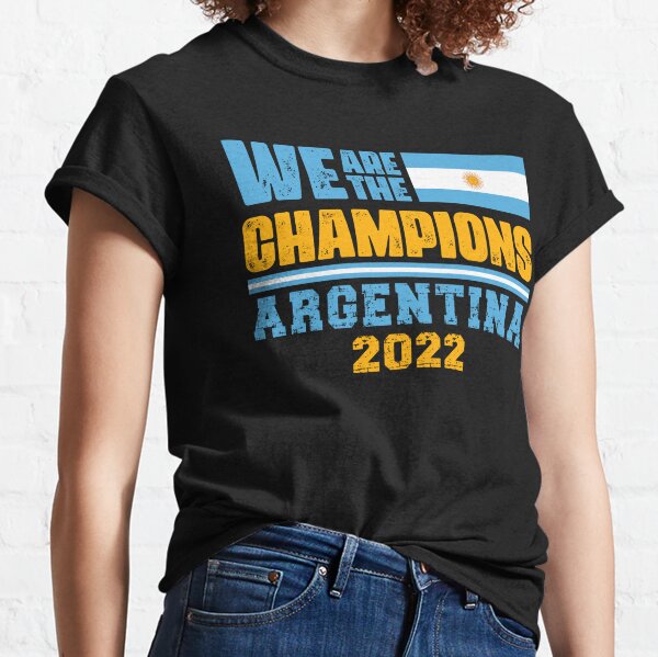 ARGENTINA World Cup Champions Qatar 2022 T shirt Design - Corkyshirt