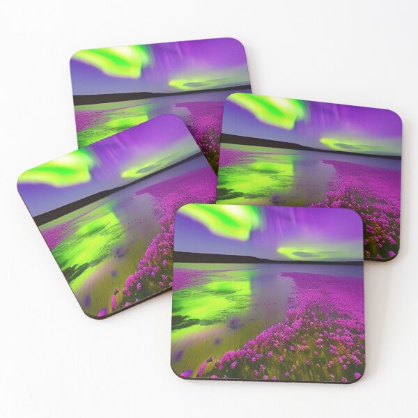 Aperçu de l'œuvre Floral Aurora Borealis créée et vendue par VitalDesigner.