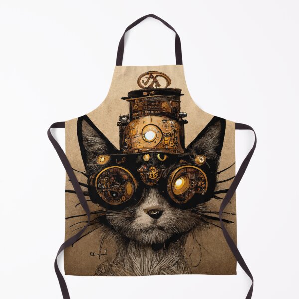 Item preview, Victorian Steampunk Cat Dieselpunk designed and sold by CoyoteStudio.