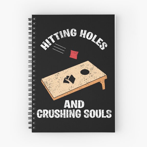 Item preview, Funny Retro Vintage Distressed Cornhole Hitting Holes and Crushing Souls Gift designed and sold by ARTZ84.
