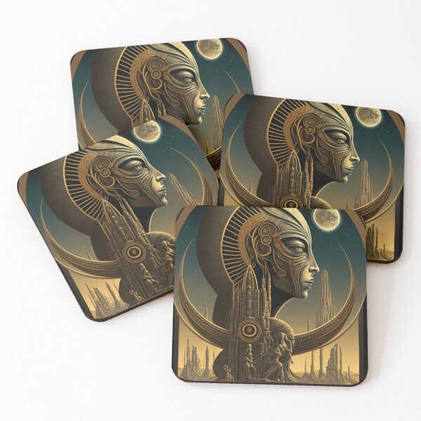 Item preview, Futuristic Goddess Nr. 3 designed and sold by thesupremewiz.