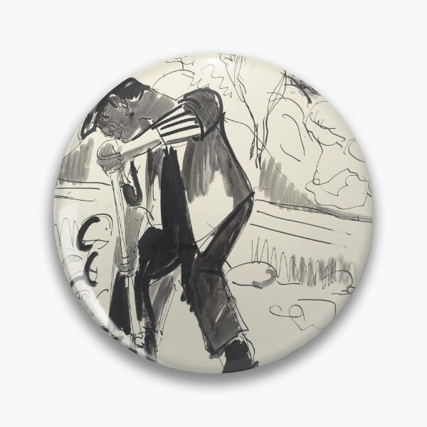 Item preview,  Ernst Ludwig Kirchner Grabender Bauer (Digging Peasant) (circa 1924) designed and sold by TeeARTHY.