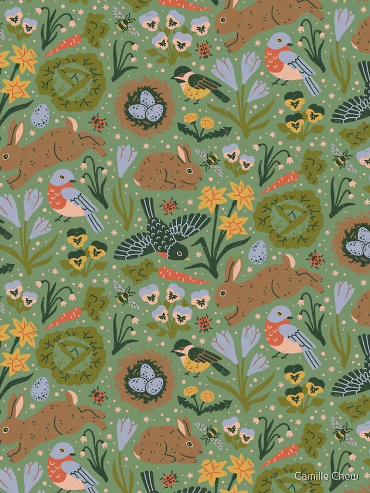 Thumbnail 4 of 4, iPhone Case, Springtime designed and sold by Camille Chew.