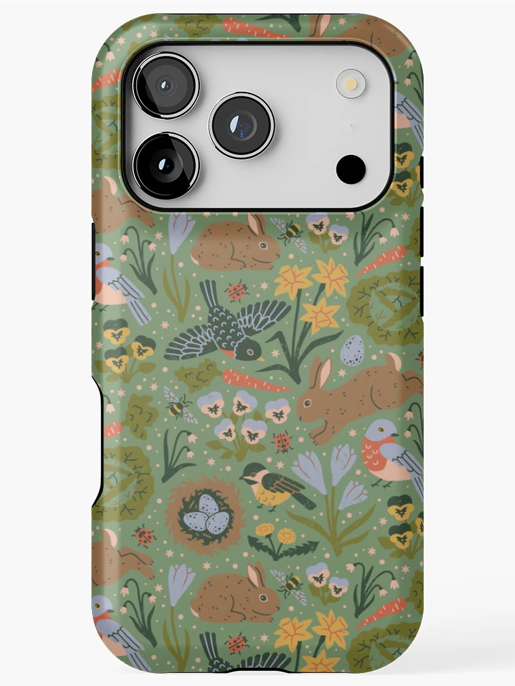 Thumbnail 1 of 4, iPhone Case, Springtime designed and sold by Camille Chew.