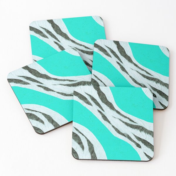 Item preview, Aqua Vintage Animal Pattern designed and sold by thisisallahoax.