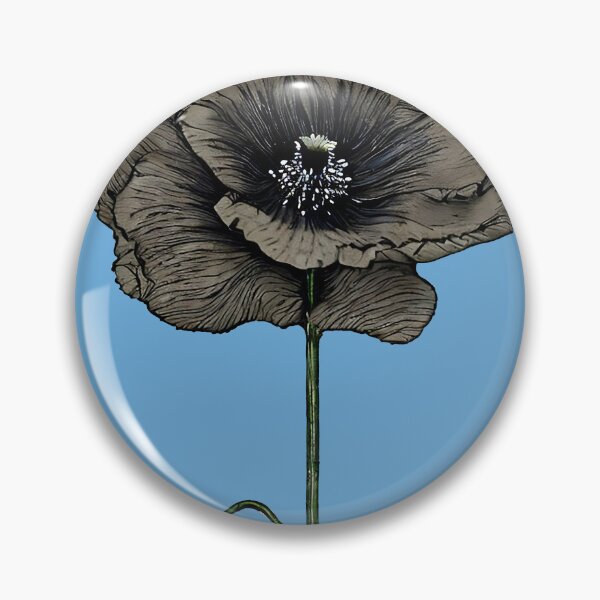 Item preview, Poppy composition No 03 (blue) designed and sold by EasyElegance.