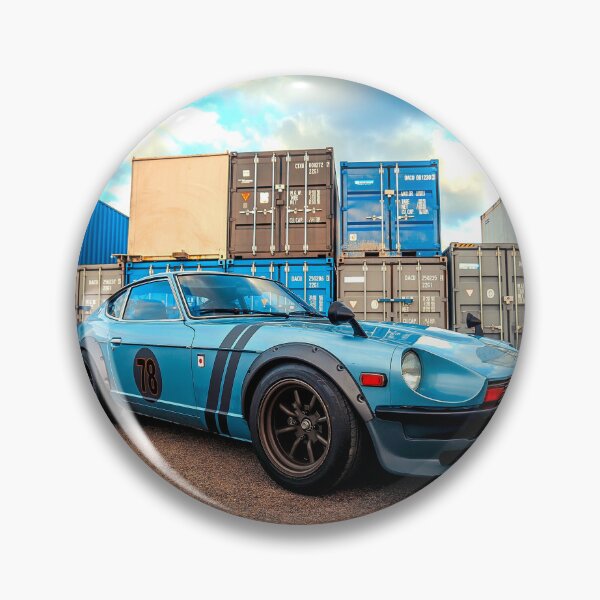 Item preview, Beautiful Nissan 240Z Poster – Classic JDM Sports Car Art designed and sold by Road To Track.