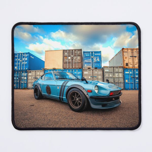 Item preview, Beautiful Nissan 240Z Poster – Classic JDM Sports Car Art designed and sold by Road To Track.