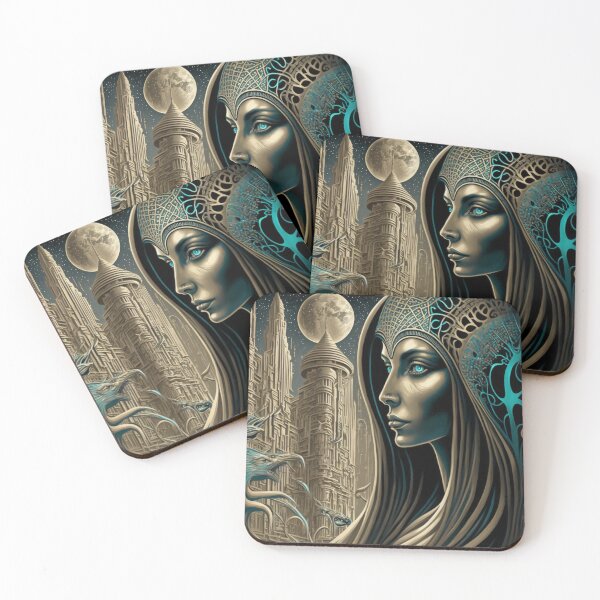 Item preview, Futuristic Goddess Nr. 6 designed and sold by thesupremewiz.