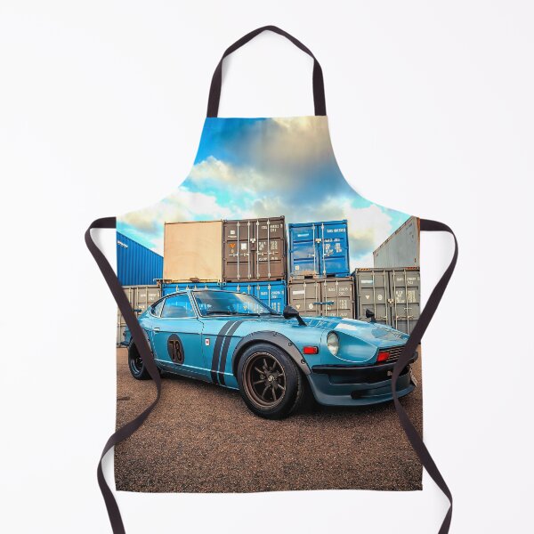 Item preview, Beautiful Nissan 240Z Poster – Classic JDM Sports Car Art designed and sold by Road To Track.