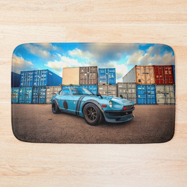 Item preview, Beautiful Nissan 240Z Poster – Classic JDM Sports Car Art designed and sold by Road To Track.