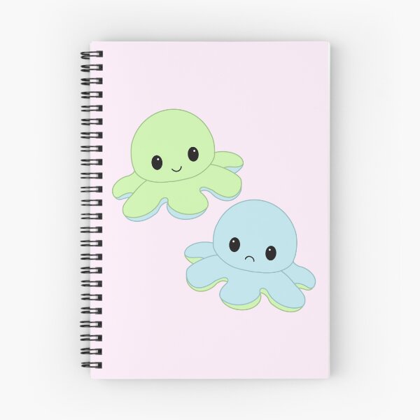 Item preview, Moody Reversible Octopus Duo in Blue and Green designed and sold by ShopBabyFace.