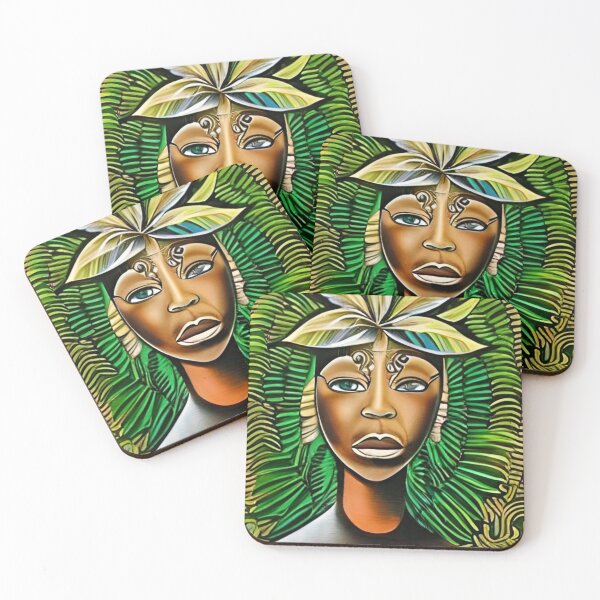 Item preview,  Black Woman Earth Aura designed and sold by LoveLightGifts.