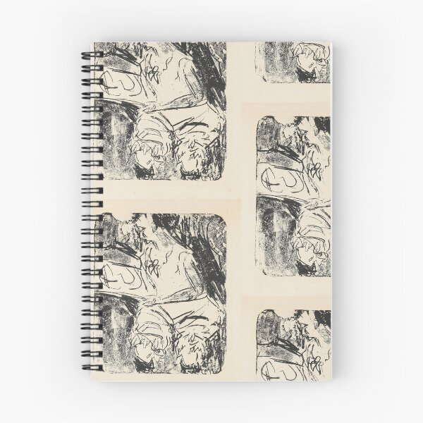 Item preview, Ernst Ludwig Kirchner Graphik besehendes Mädchen (1907) designed and sold by TeeARTHY.