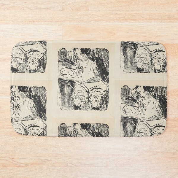 Item preview, Ernst Ludwig Kirchner Graphik besehendes Mädchen (1907) designed and sold by TeeARTHY.