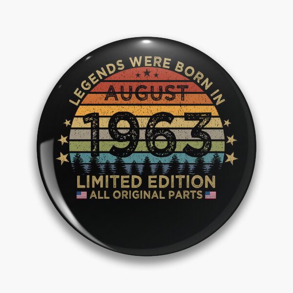 Item preview, Legends Were Born In August 1963 Limited Edition Patriotic designed and sold by cssdru.