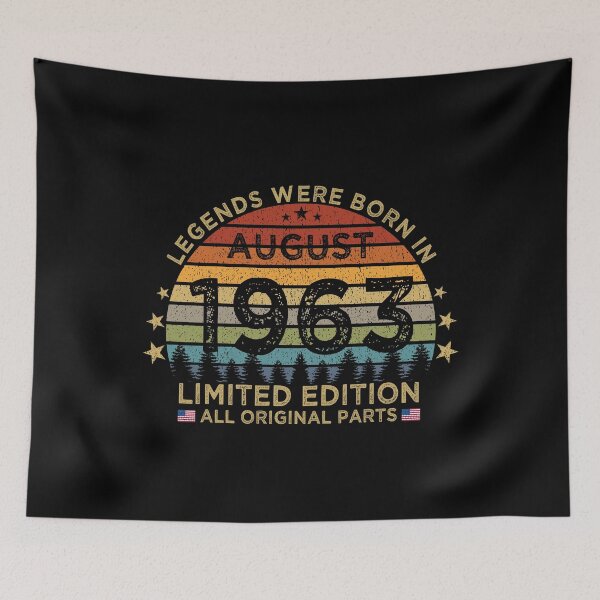 Item preview, Legends Were Born In August 1963 Limited Edition Patriotic designed and sold by cssdru.