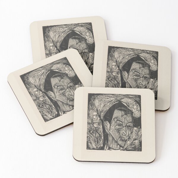 Item preview, Ernst Ludwig Kirchner Kopf David Müller (1919) designed and sold by TeeARTHY.