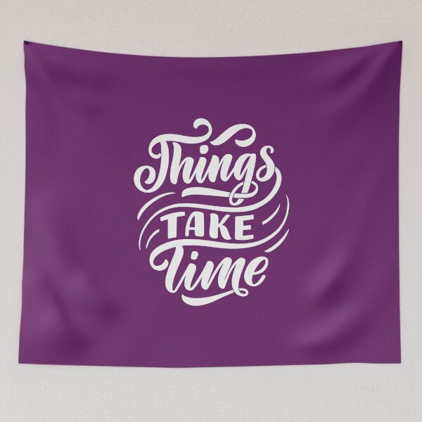 Item preview, Things take time  designed and sold by Basma Store.