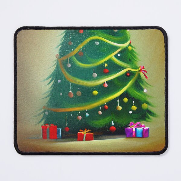 Item preview, Christmas Tree With Presents "Merry Christmas & Happy New Year"   designed and sold by nicpa-art.