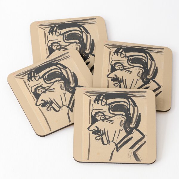 Item preview, Ernst Ludwig Kirchner Männerporträt (1910) designed and sold by TeeARTHY.