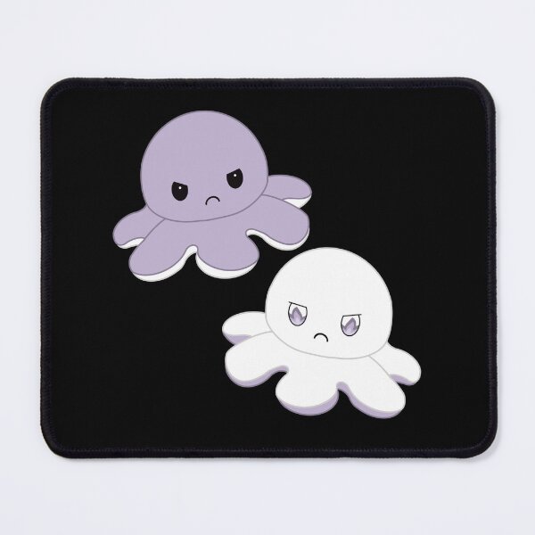 Item preview, Moody Reversible Octopus Duo in Purple and White designed and sold by ShopBabyFace.