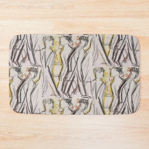 Item preview, Ernst Ludwig Kirchner Passanten auf der Straße -pedestrians on the street designed and sold by TeeARTHY.