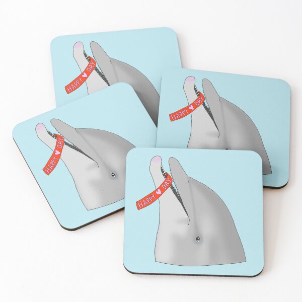 Item preview, Valentine’s Day Calusa Dolphin designed and sold by tidaldreams.