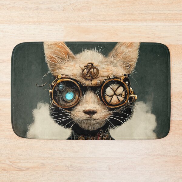 Item preview, Victorian Steampunk Cat Dieselpunk designed and sold by CoyoteStudio.